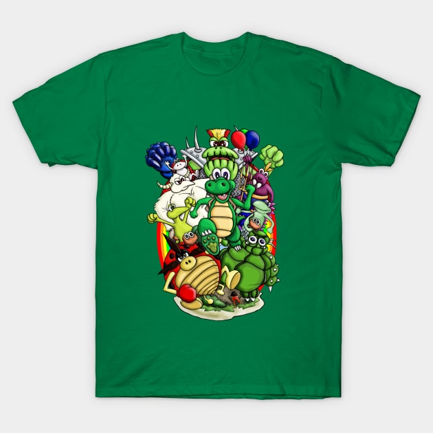 Croc Adventures T-Shirt by WarioPunk